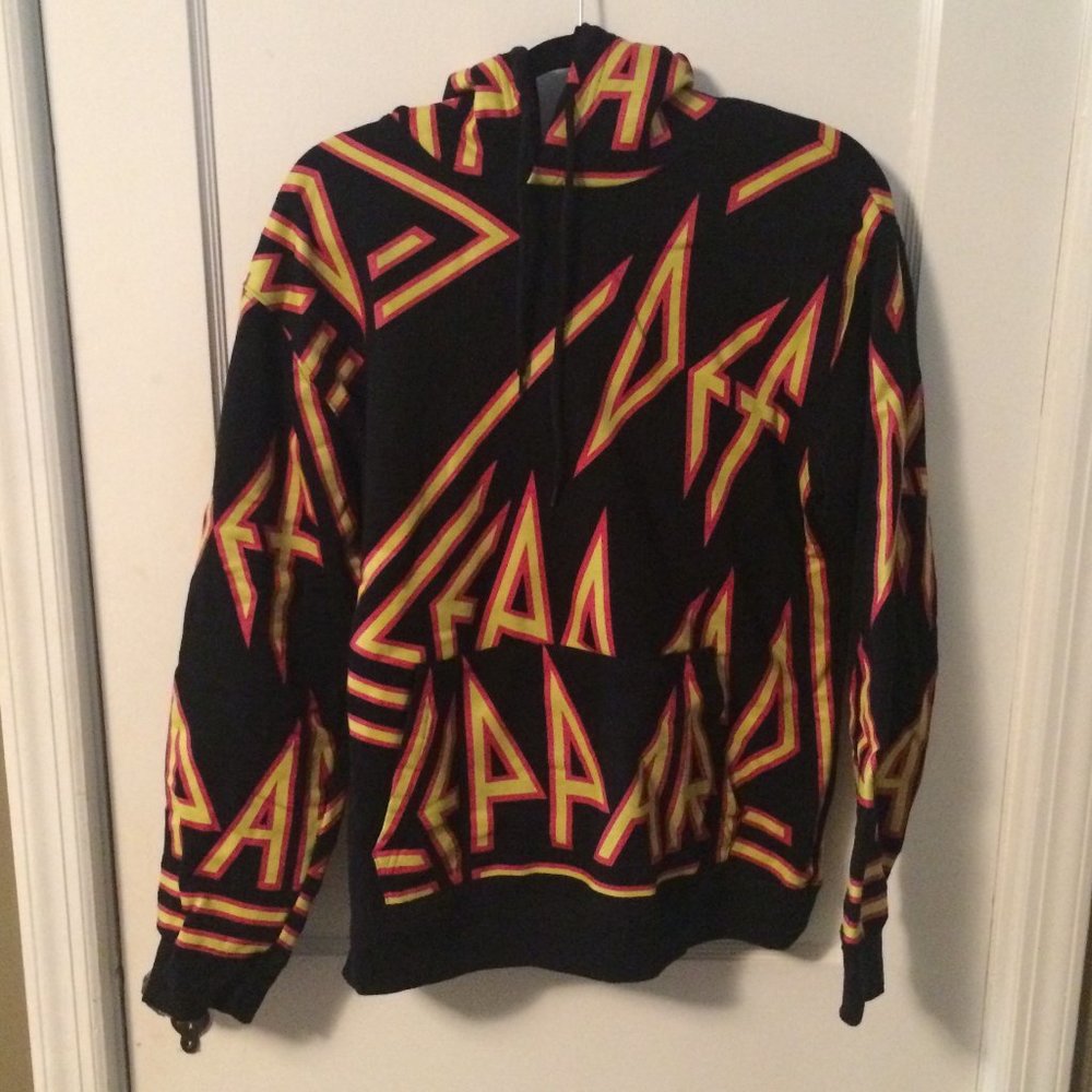 Def Leppard Hoodie Men's Size Small